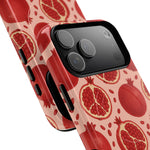 Pomegranate Fruit Tough iPhone Case | MagSafe Compatible - Shamo's