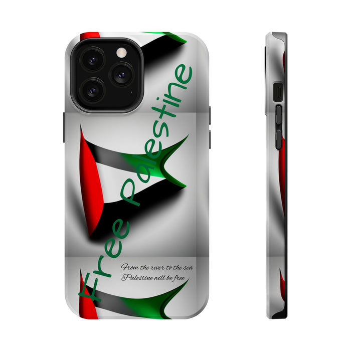 MagSafe Tough Case: Palestinian Flag & 'From the River to the Sea, Palestine Will Be Free