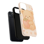 Strawberry Teddy iPhone Case with MagSafe  Shamo's