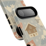 Swiss Chalet Sheep Pattern Tough MagSafe iPhone Case  Shamo's