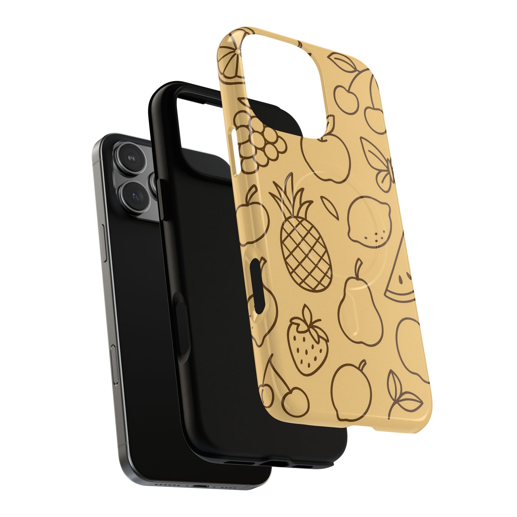 Fruity Drawing Design iPhone Case | Compatible with MagSafe - Shamo's