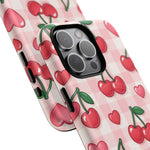 Y2K Cherries & Hearts iPhone Case | MagSafe - Shamo's