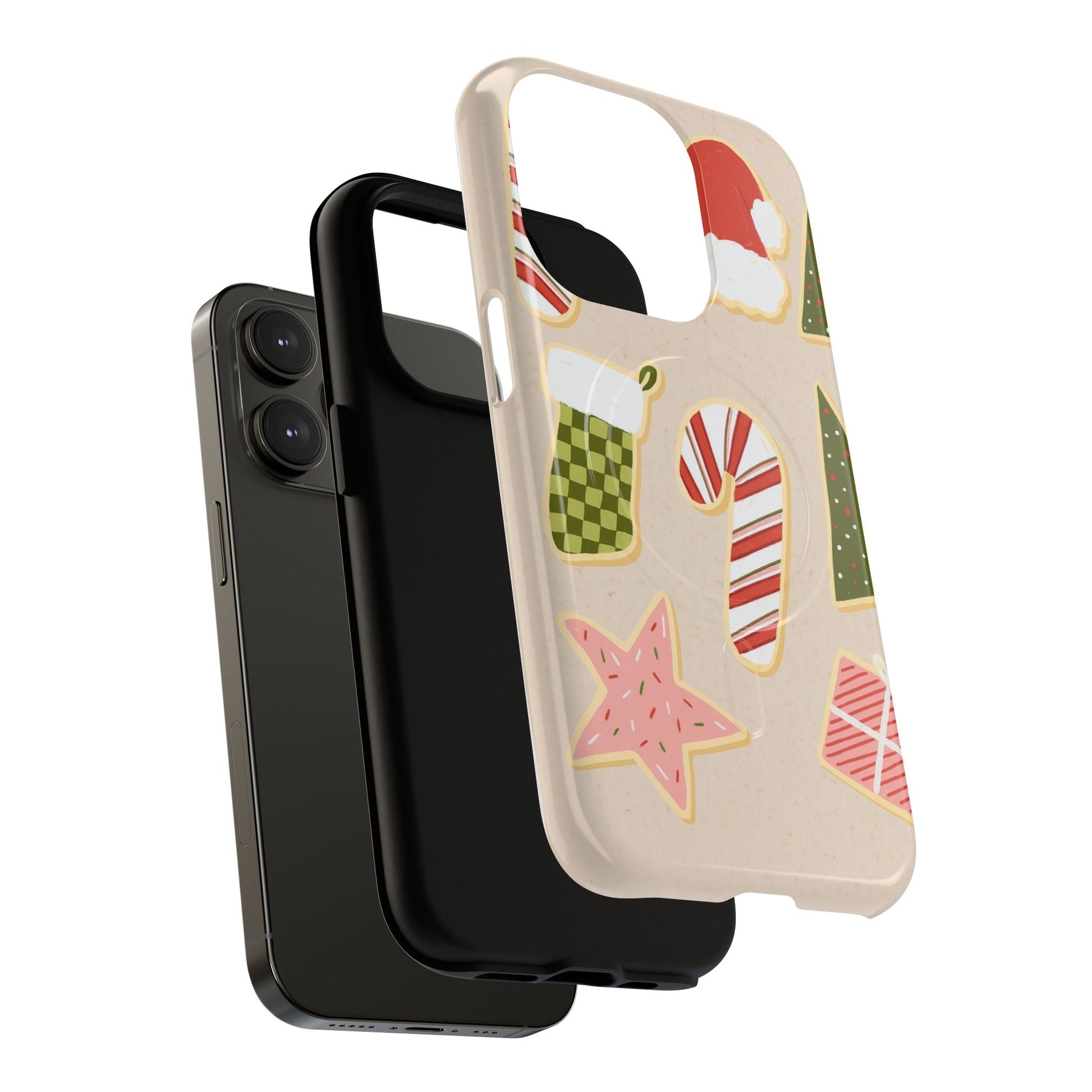 Festive Candy Cane Holiday iPhone Case | MagSafe  Shamo's