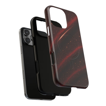 Red Nebula iPhone Case with MagSafe