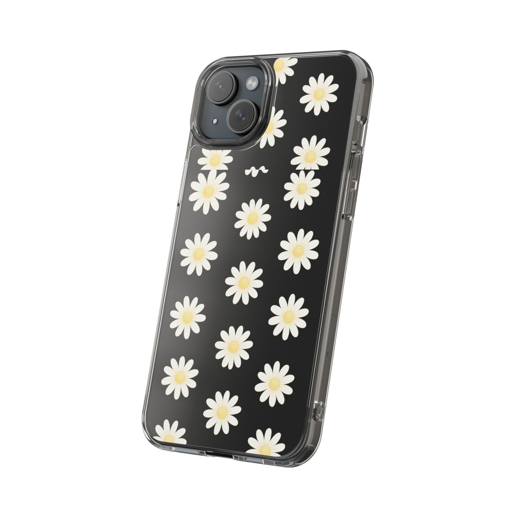 Daisy Floral Clear iPhone Case  Shamo's