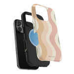 Wavy Lines iPhone Case - MagSafe