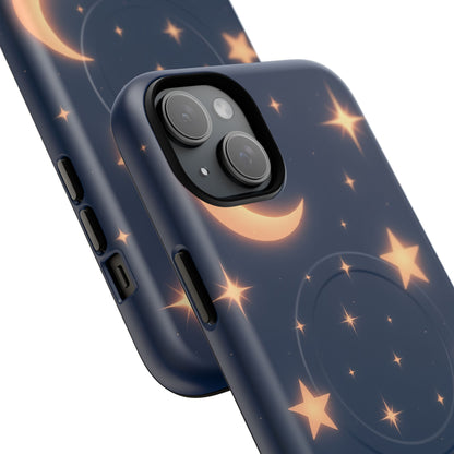 Moon Glow Magic Case for iPhone - Star and Moon Design | MagSafe