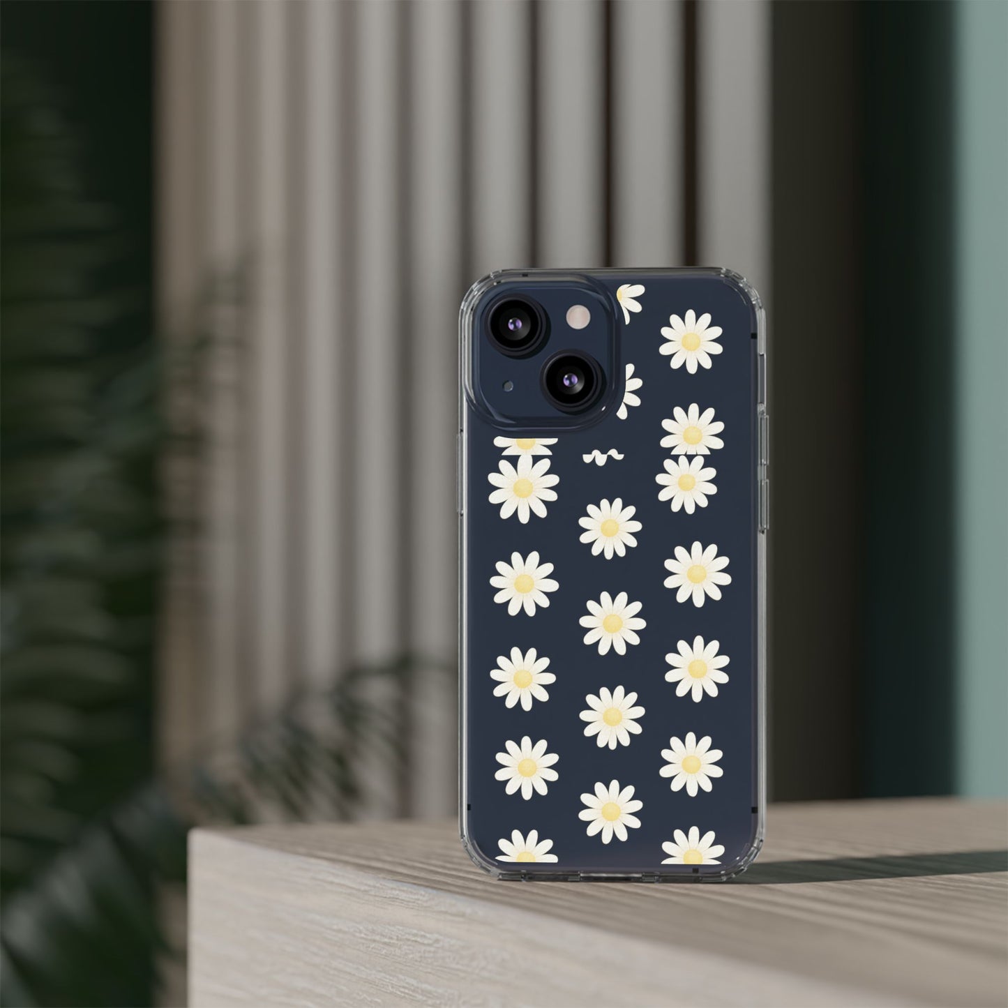 Daisy Floral Clear iPhone Case - Shamo's
