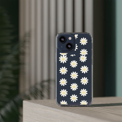 Daisy Floral Clear iPhone Case - Shamo's
