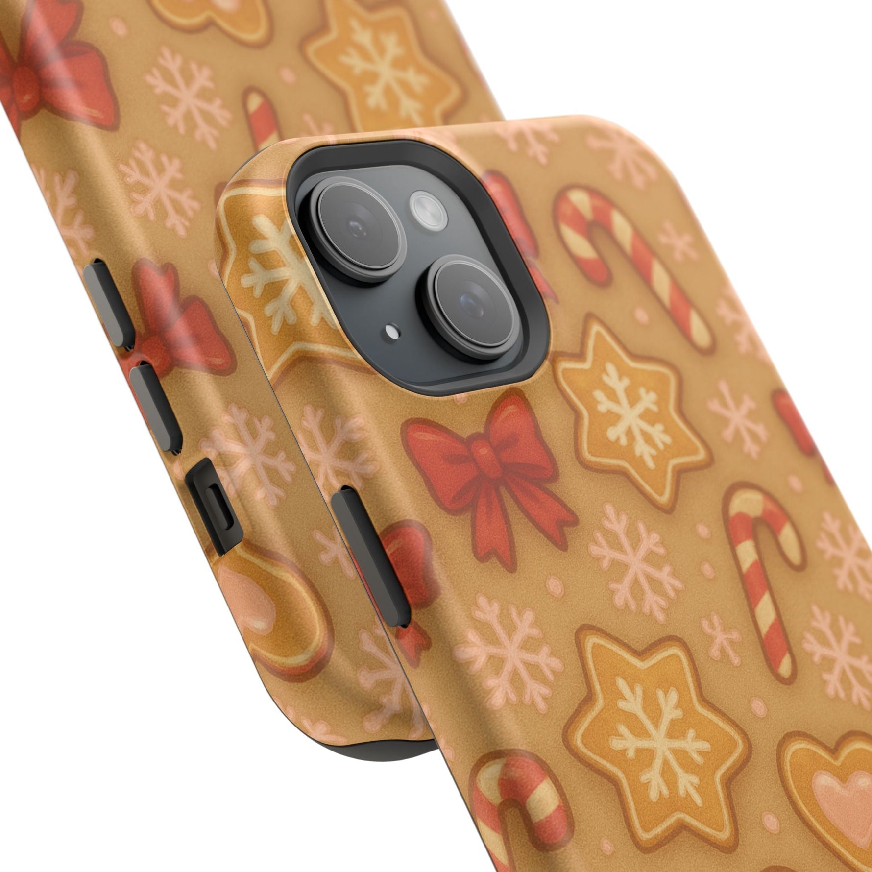 Candy Cane & Gingerbread Holiday iPhone Case — Impact-Resistant  Shamo's