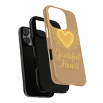 Grateful Heart iPhone Case — Warm Neon Heart  Shamo's