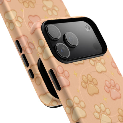 Pawfect Pattern Tough iPhone Case compatible with MagSafe