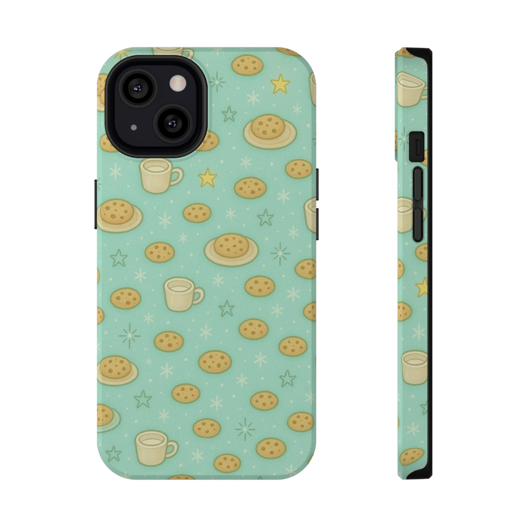 Cookie & Coffee Pattern Tough iPhone Case — Impact-Resistant  Shamo's iPhone 13 / Matte / Without gift packaging