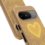 Grateful Heart iPhone Case — Warm Neon Heart  Shamo's