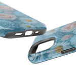 Frozen Floral Rose & Daisy Impact iPhone Case | MagSafe compatible  Shamo's