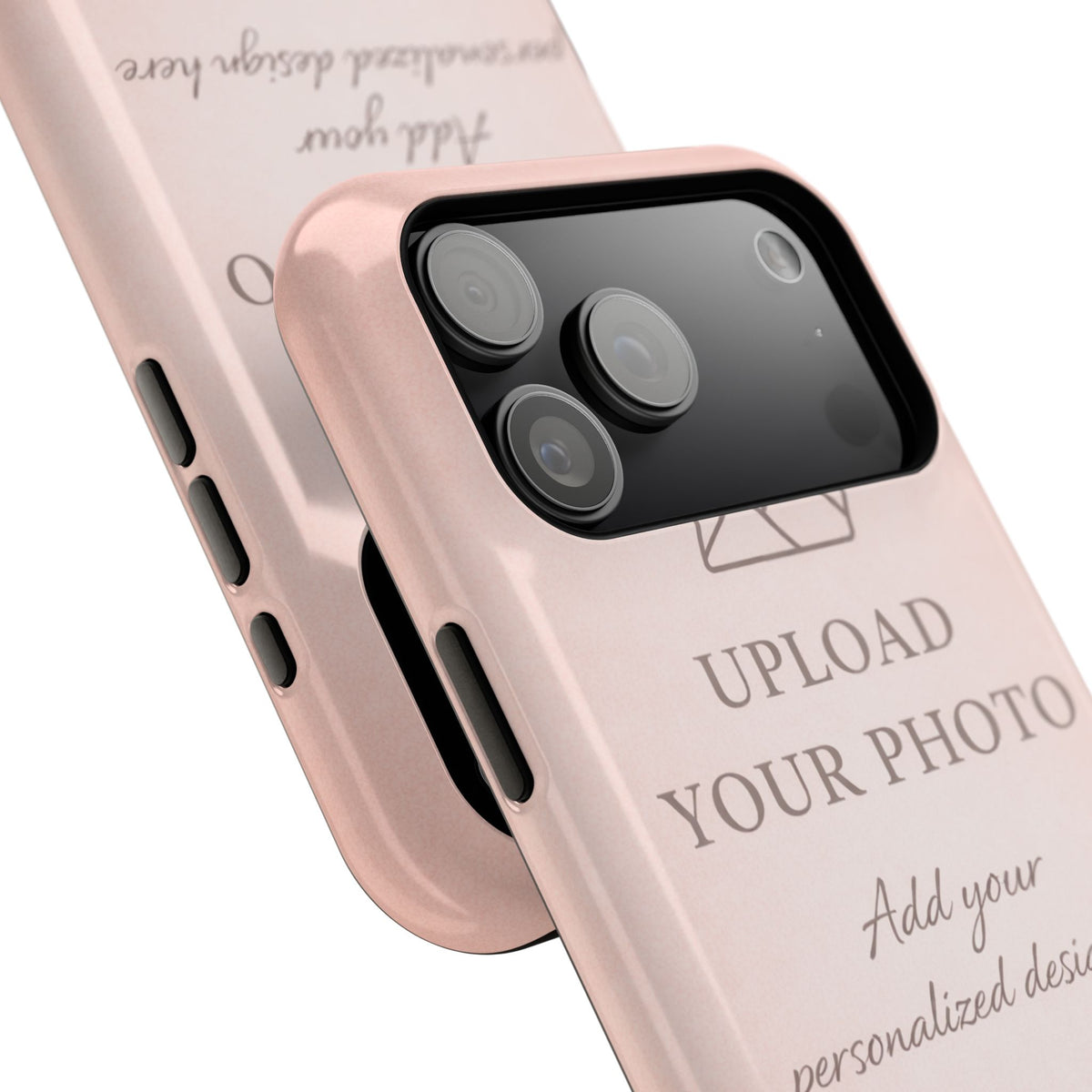 Personalizable iPhone Case | Add Your Own Photo and Text | MagSafe Compatible