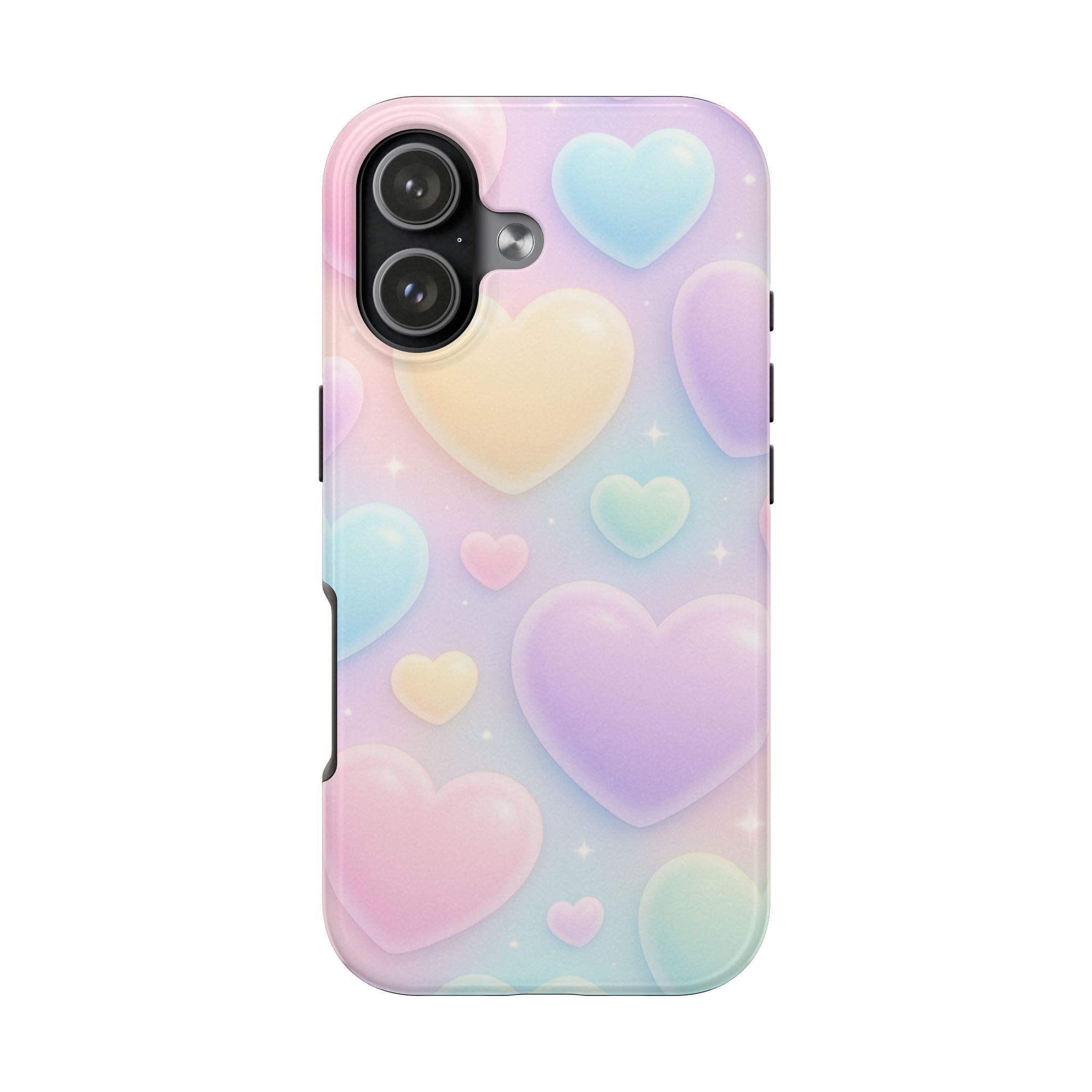 Cute Rainbow Hearts Phone Case  Shamo's iPhone 17 Pro Max