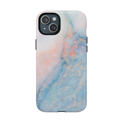 Marble Pastel iPhone Case (MagSafe compatible)
