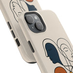 "Connected Lines" Minimalist iPhone Case — MagSafe, Magnetic Impact-Resistant  Shamo's