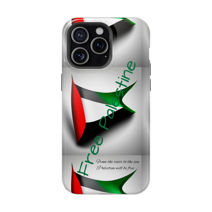 MagSafe Tough Case: Palestinian Flag & 'From the River to the Sea, Palestine Will Be Free