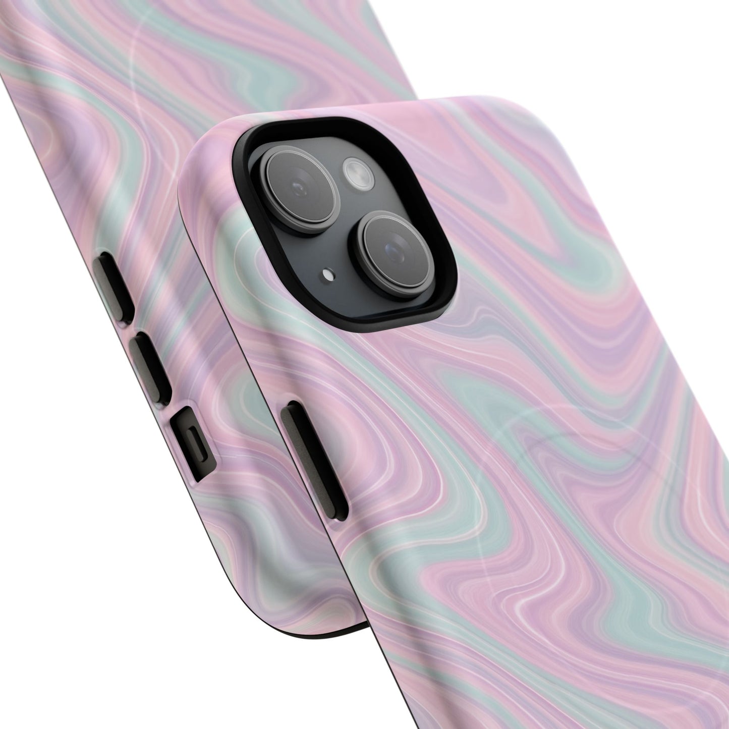 Colorful Marble Pastel Swirl iPhone Case | MagSafe