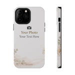 Personalizable Impact-Resistant Phone Case — Add Photo & Text