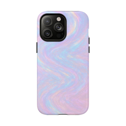 Luxury Series Iridescent Swirl iPhone Case with MagSafe - Shamo's