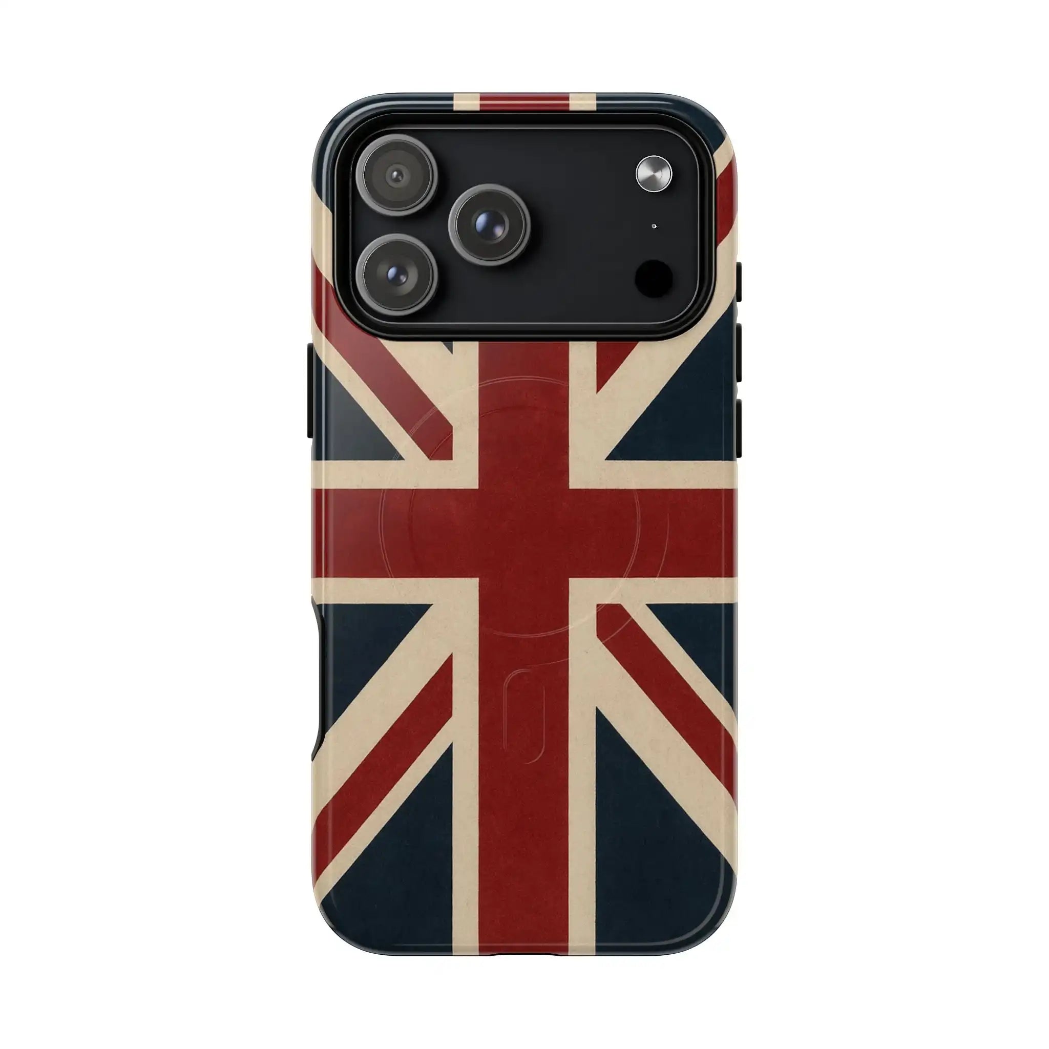 UK Flag iPhone Case | MagSafe  Shamo's iPhone 17 Pro Max / Glossy
