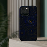 3D Velvet Night Flower iPhone Case | MagSafe - Shamo's