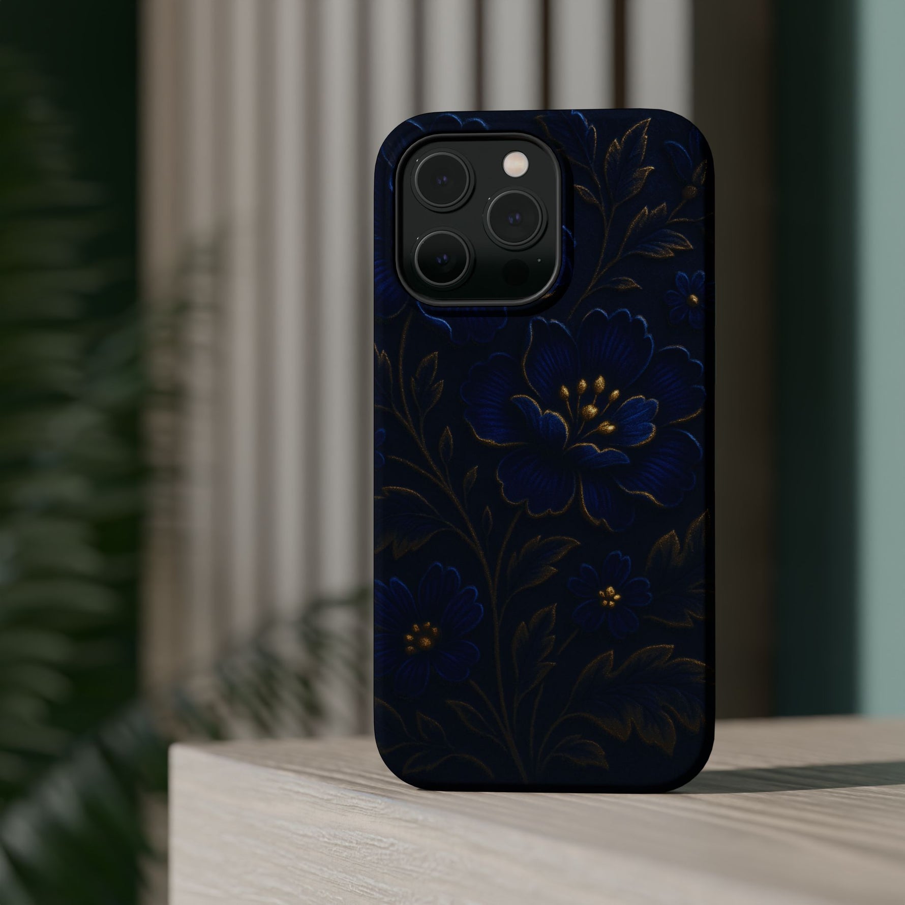 3D Velvet Night Flower iPhone Case | MagSafe - Shamo's