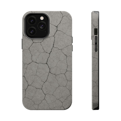 Cracked Concrete Texture iPhone Case with MagSafe compatibility  Shamo's iPhone 13 Pro Max / Matte