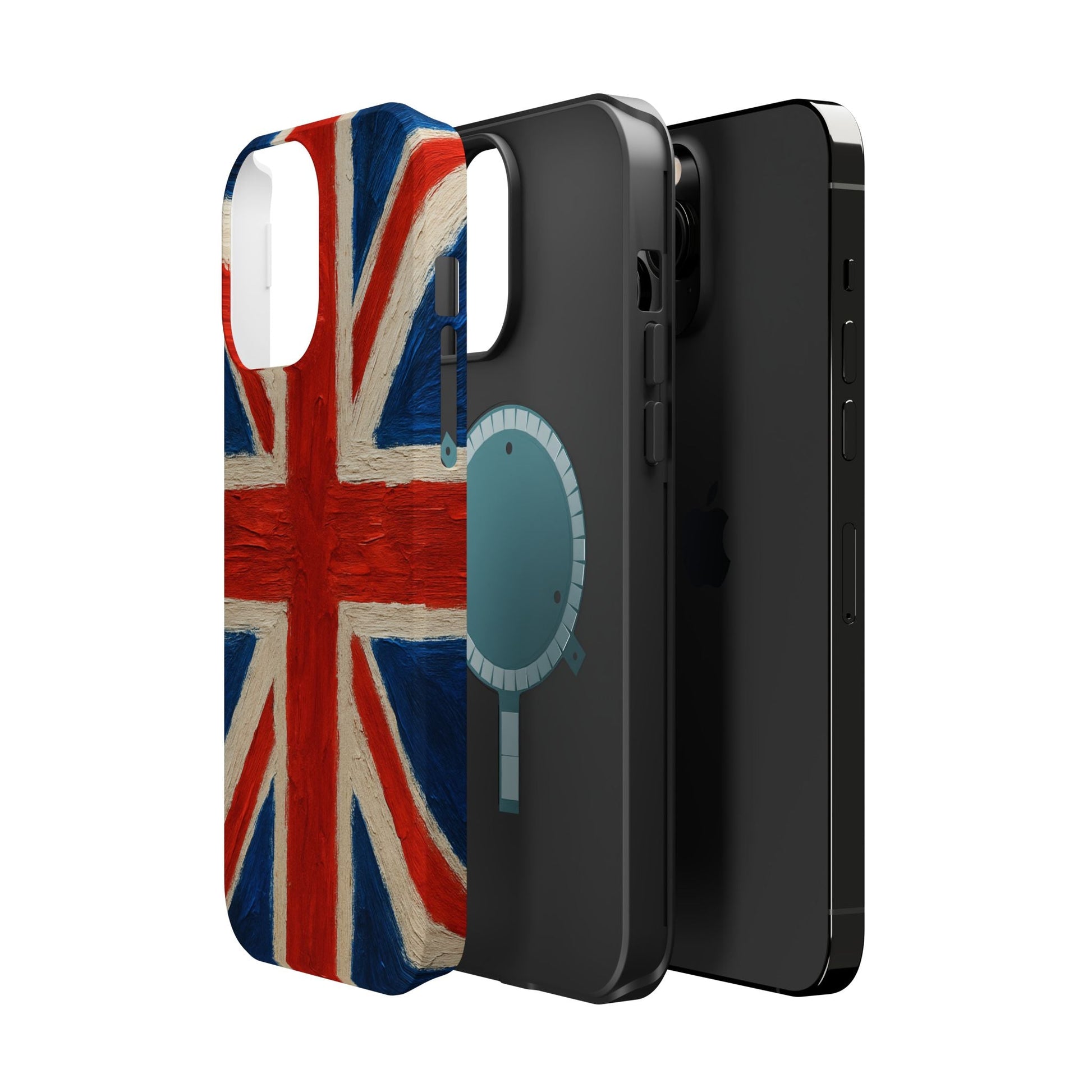 MagSafe Tough iPhone Case — UK Flag Magnetic Impact-Resistant Design  Shamo's