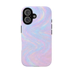 Luxury Series Iridescent Swirl iPhone Case with MagSafe - Shamo's