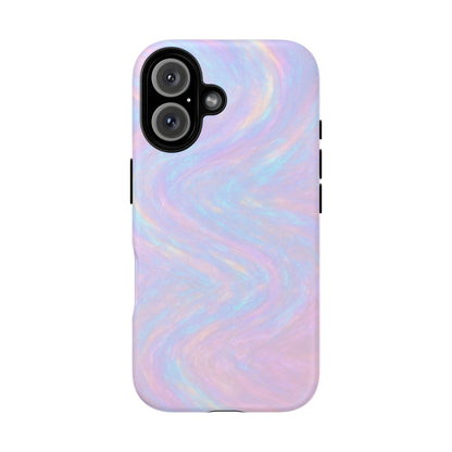 Luxury Series Iridescent Swirl iPhone Case with MagSafe - Shamo's