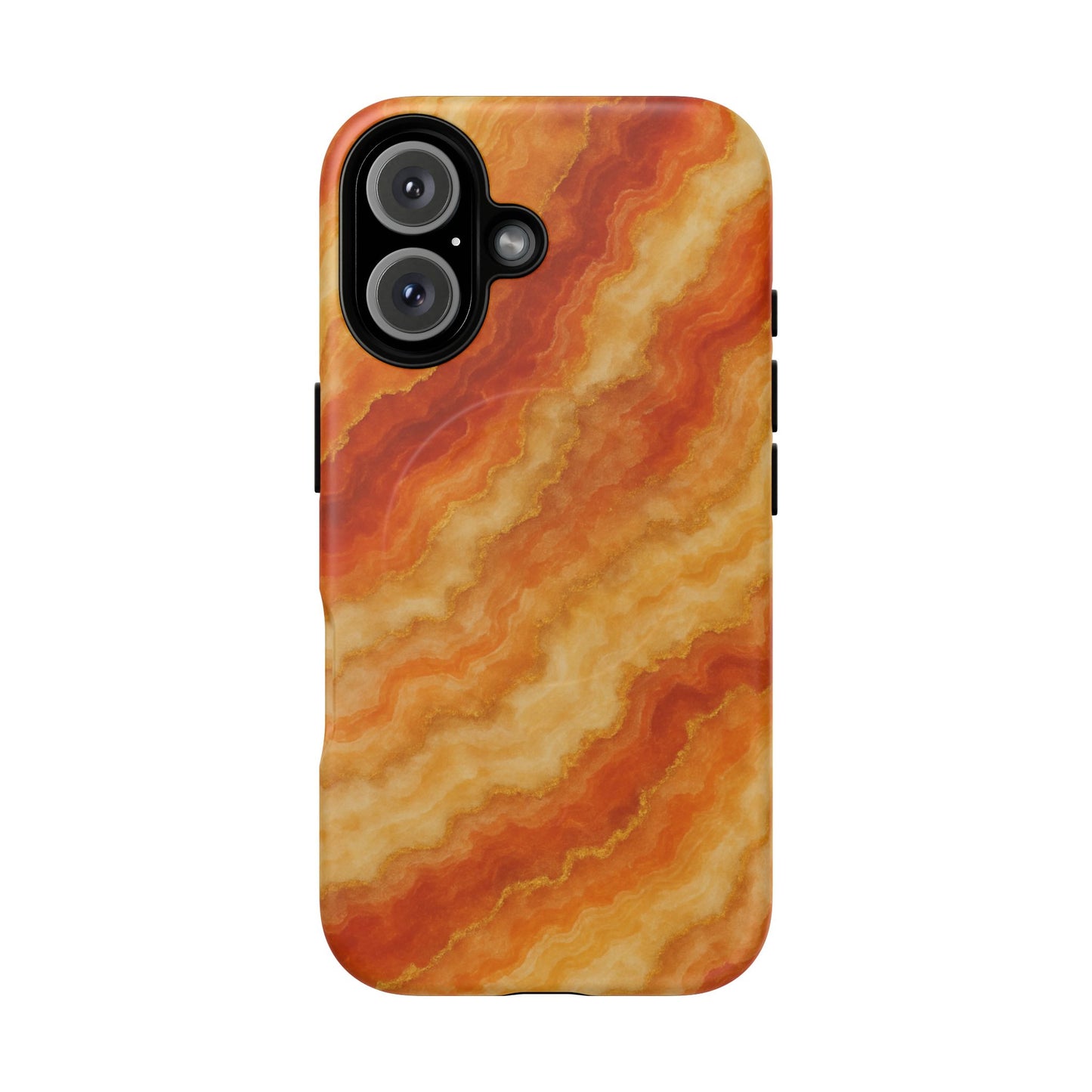 Amber Agate Marble iPhone Case with MagSafe - Shamo's