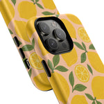 Lemon Fruit Design iPhone Case | MagSafe Compatible - Shamo's