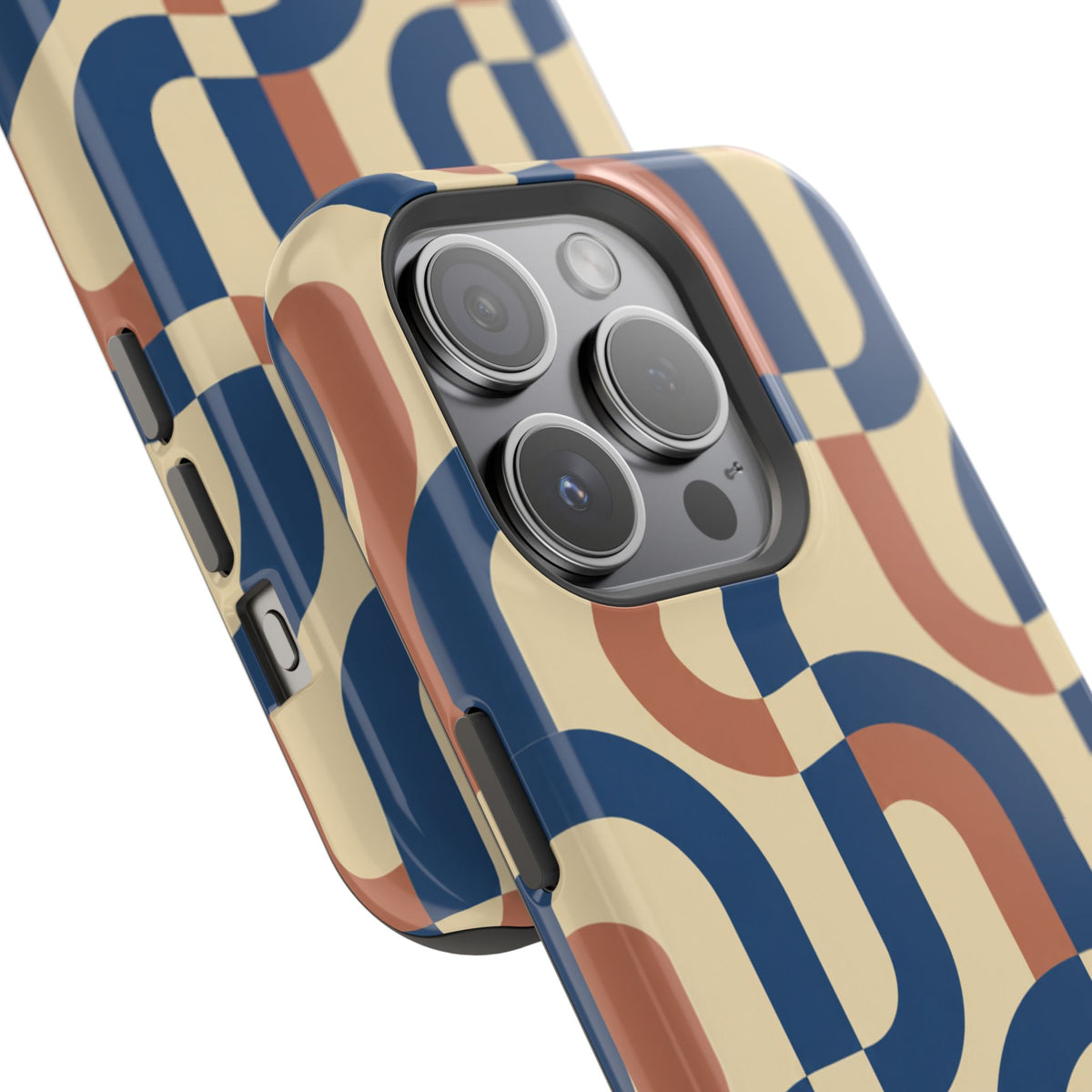 Mod Ribbon – Retro Geometric MagSafe Phone Case