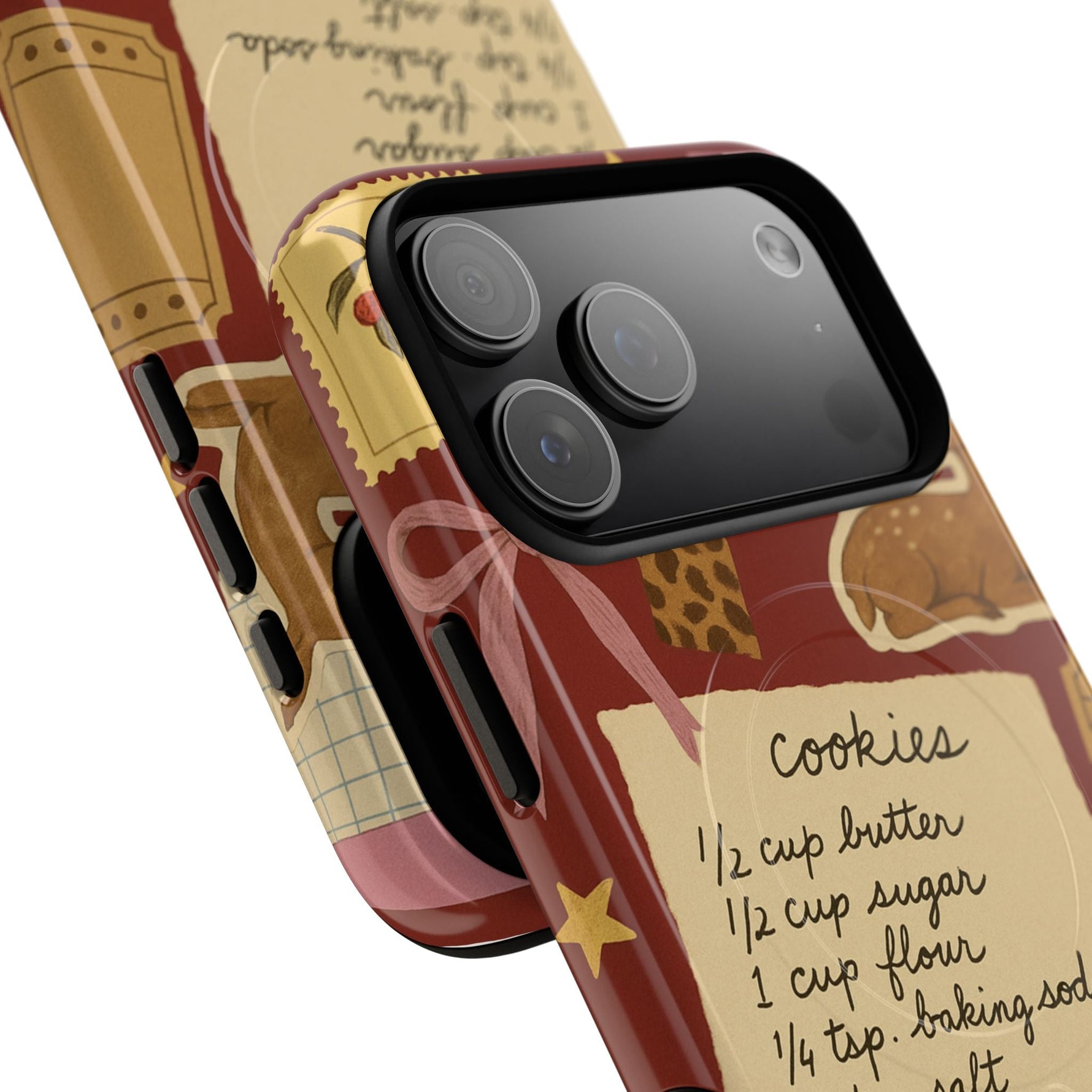 Holiday Receipt Stamps iPhone Case with MagSafe Compatibility  Shamo's