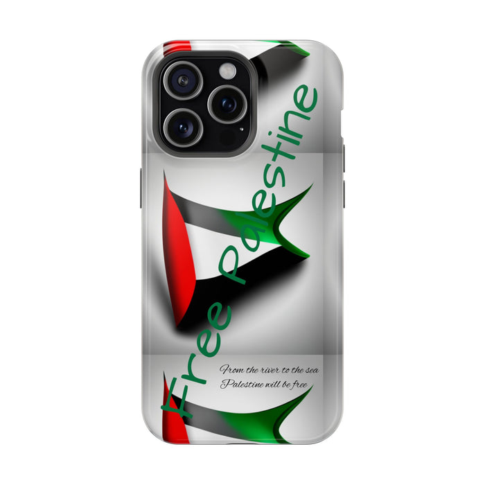 MagSafe Tough Case: Palestinian Flag & 'From the River to the Sea, Palestine Will Be Free