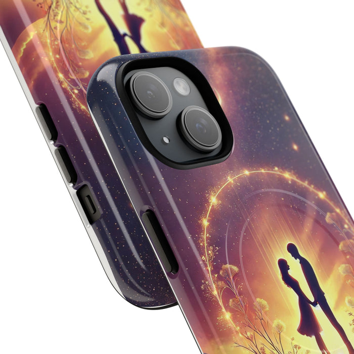 MagSafe Phone Case - Love Couple Design - Tough Magnetic Cases for iPhone 17 and more