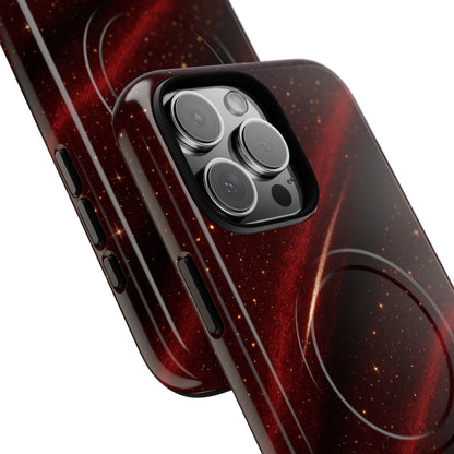 Red Nebula iPhone Case with MagSafe
