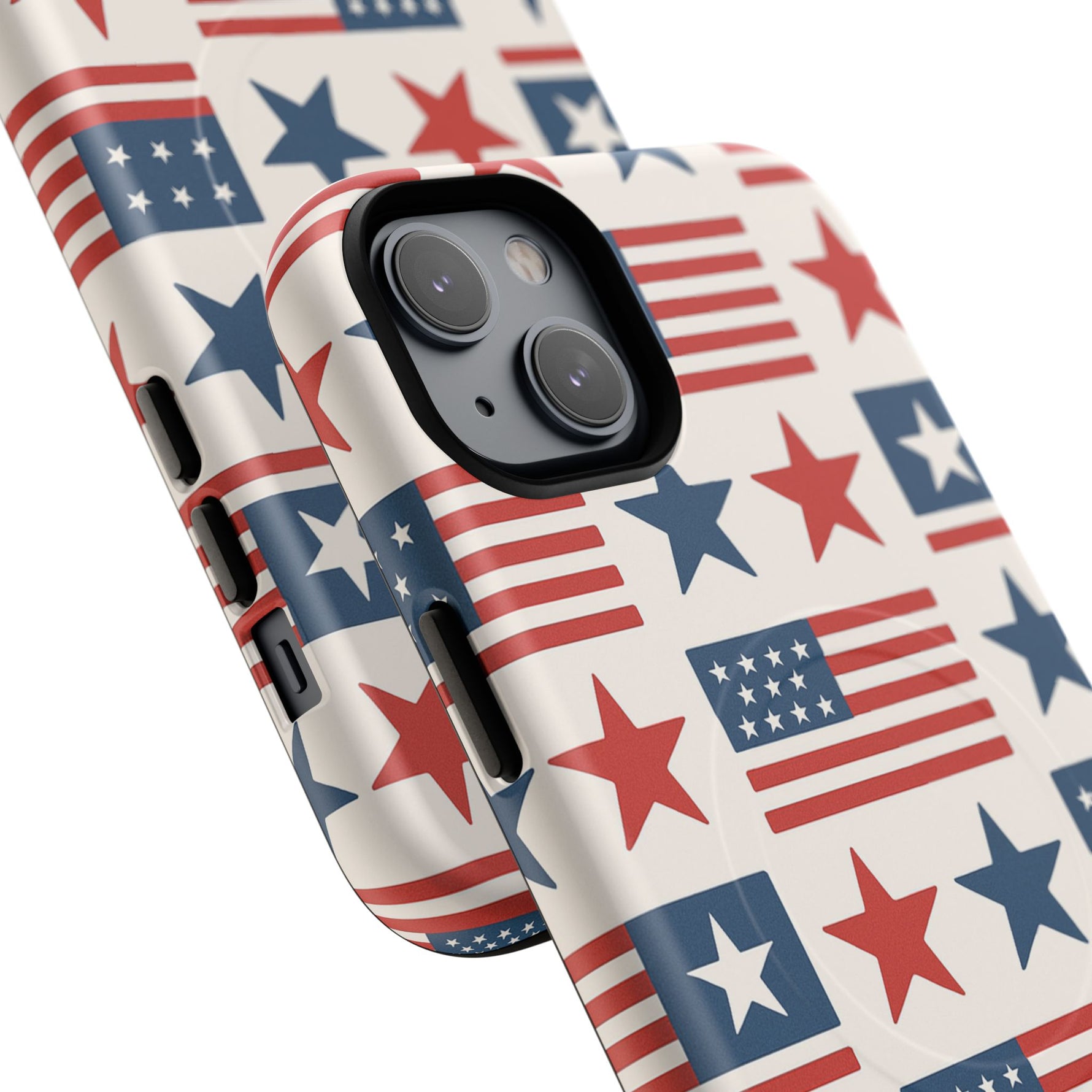 Patriotic American Flag iPhone Case | MagSafe