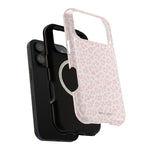 Pink Leopard Impact-Resistant iPhone Case | MagSafe