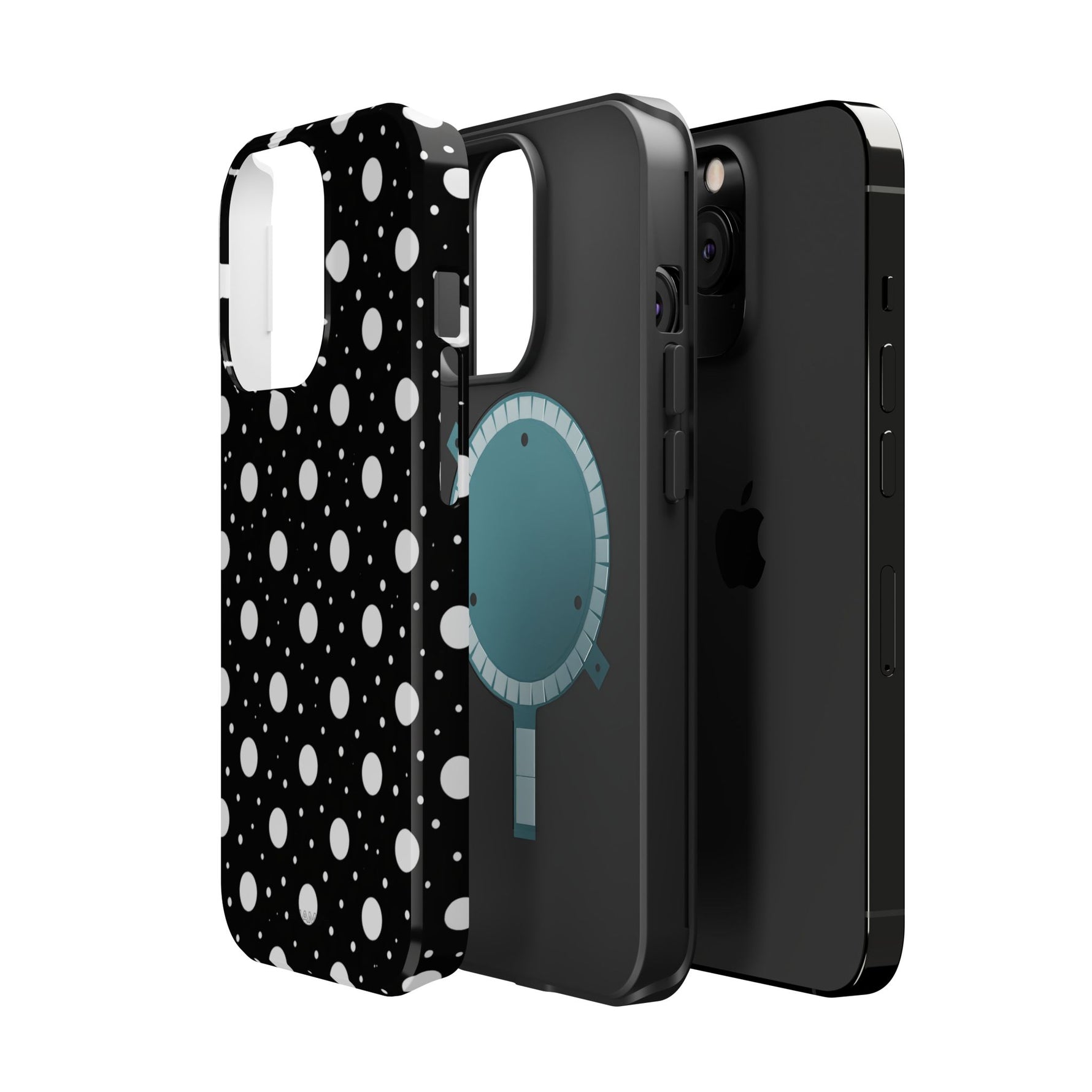 Polka Dot Impact-Resistant iPhone Case | MagSafe