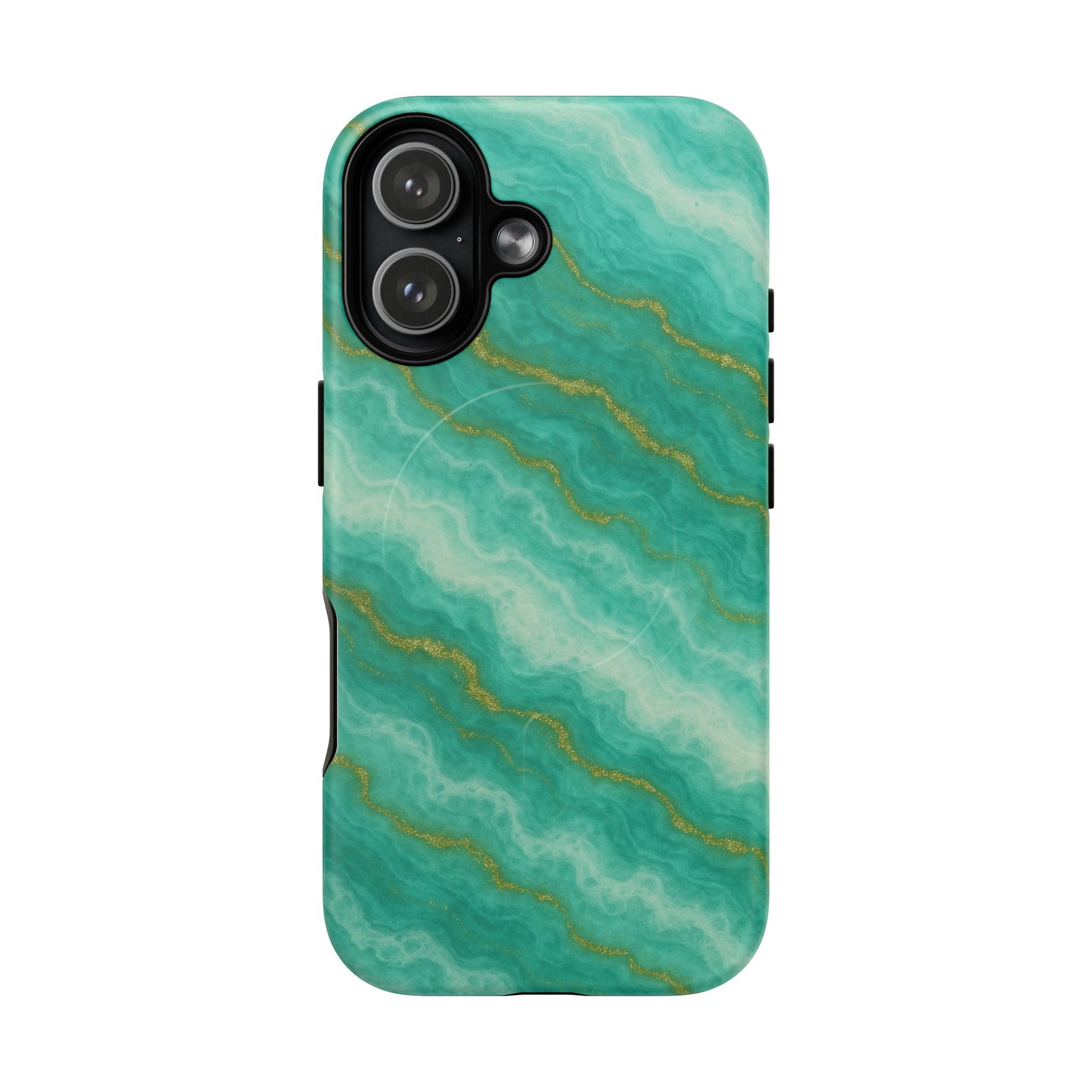 Ocean Marble Flow iPhone Case with MagSafe - Shamo's