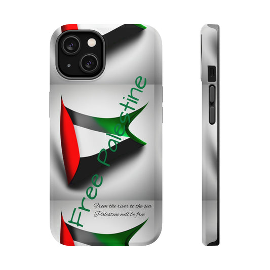 MagSafe Tough Case: Palestinian Flag & 'From the River to the Sea, Palestine Will Be Free
