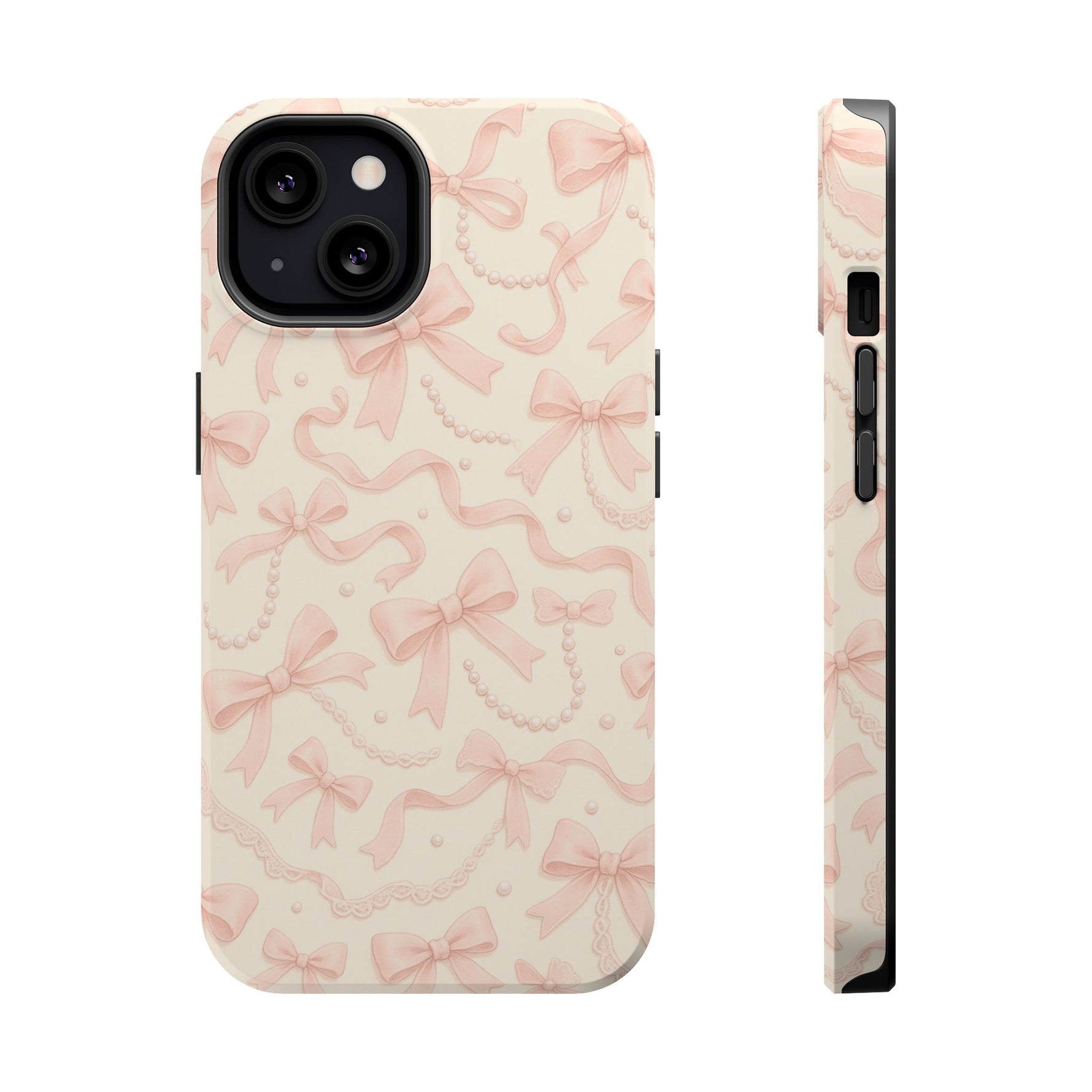 Coquette Bows Pattern iPhone Case | MagSafe - Shamo's