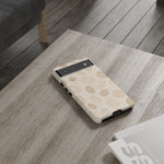 Neutral Pebble Pattern Tough iPhone Case  Shamo's