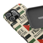 Palestinian Flag Tough Phone Case — Magnetic Impact-Resistant