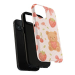 Teddy Berry Basket Friends iPhone Case with MagSafe - Shamo's